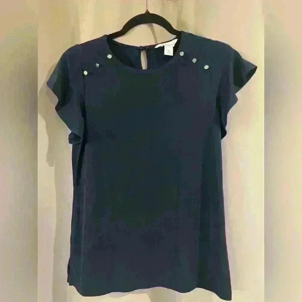 Women’s Navy Blue Liz Claiborne Blouse
